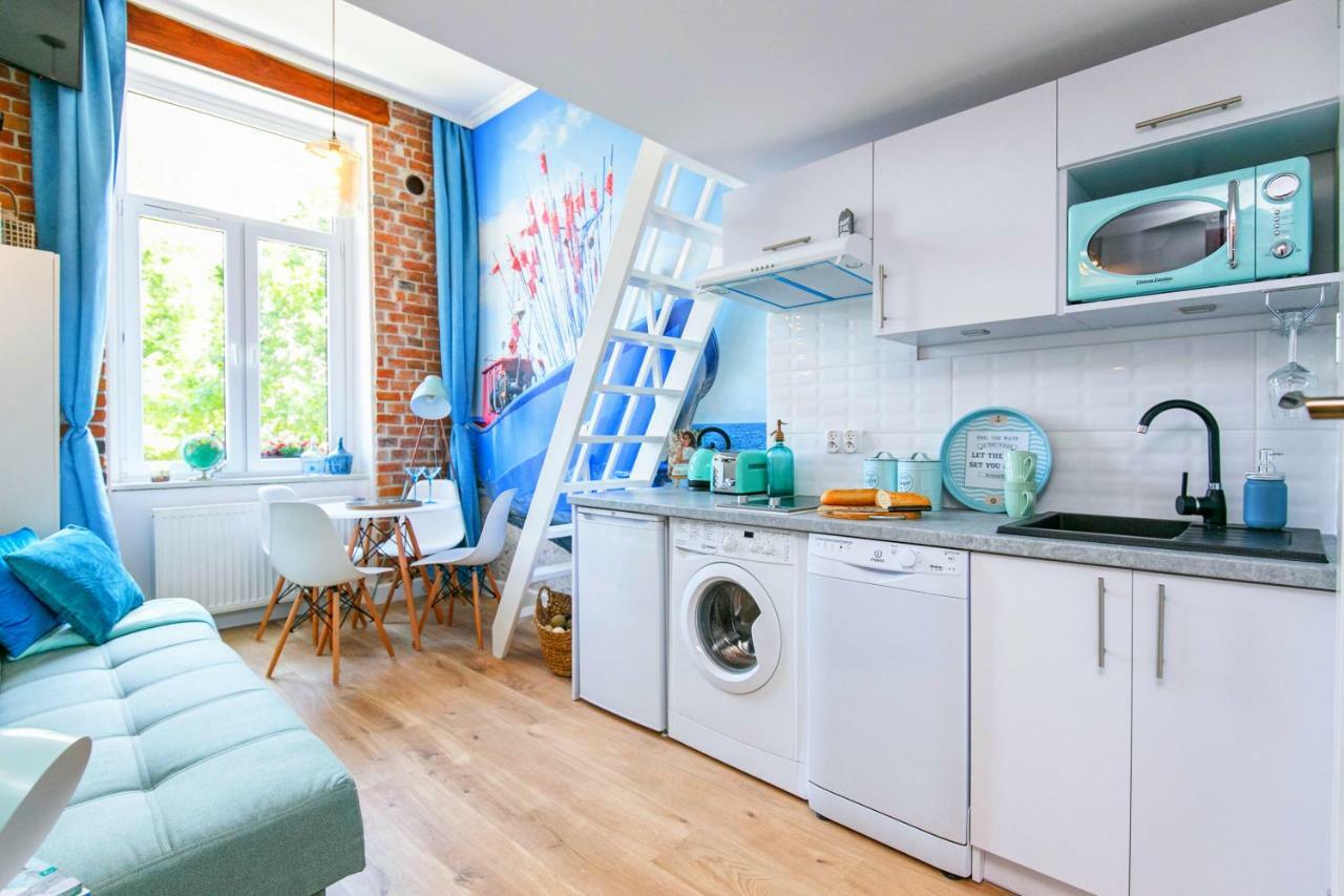 Berg Apartament Blue Gdańsk Exterior foto