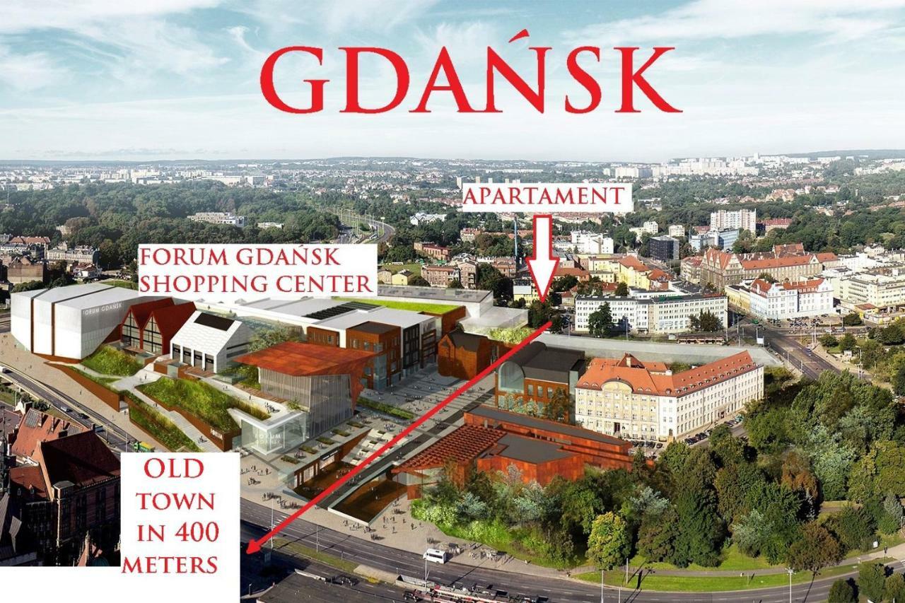 Berg Apartament Blue Gdańsk Exterior foto